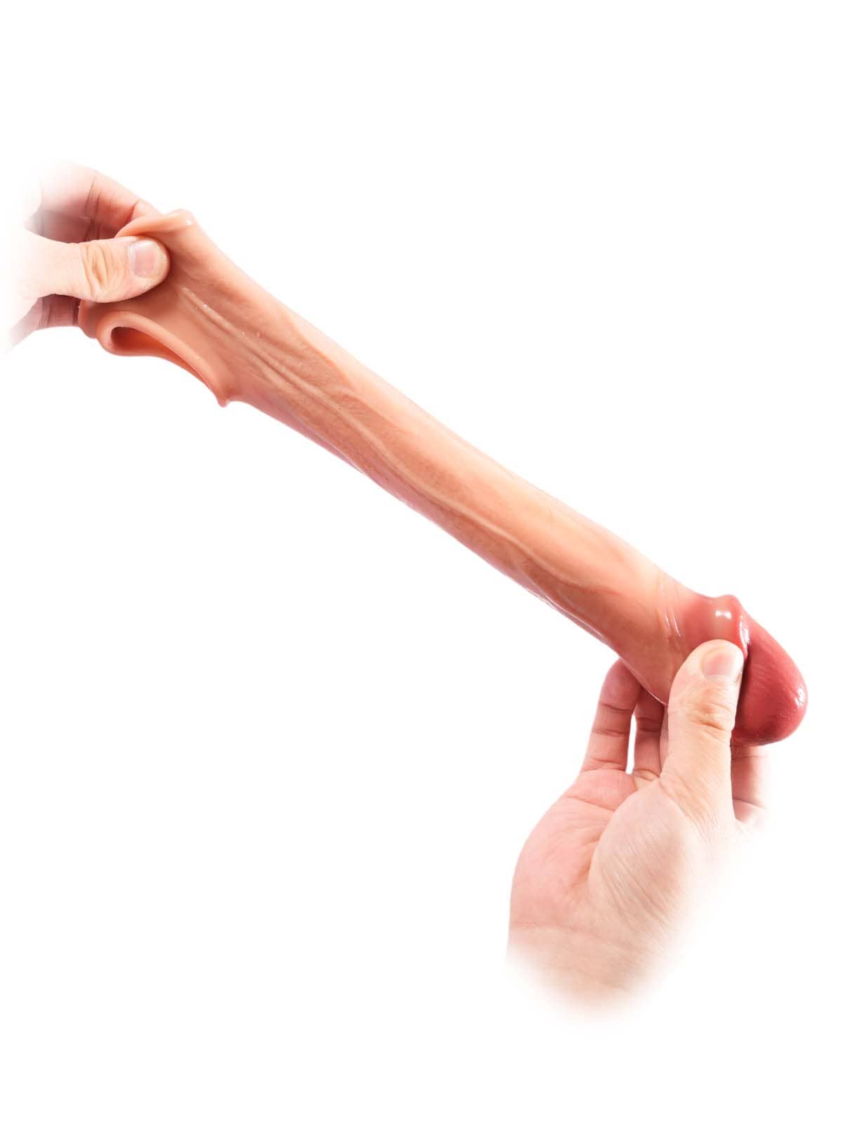 PCS06 – 7"x 1.7" Real Feel Silicone Cock Sleeve Extender