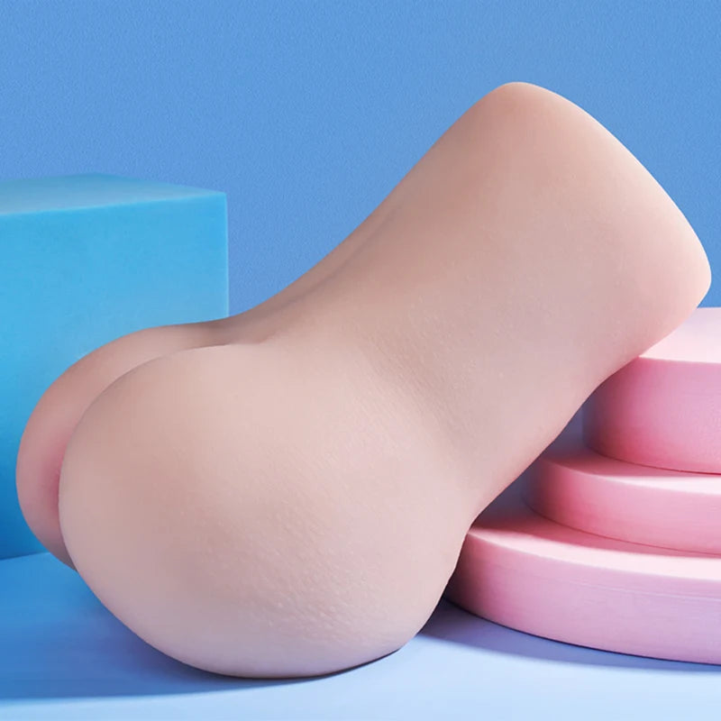 Amelia - 1.76 lbs 3D Texture Channel 2 In 1 Pocket Pussy Toy