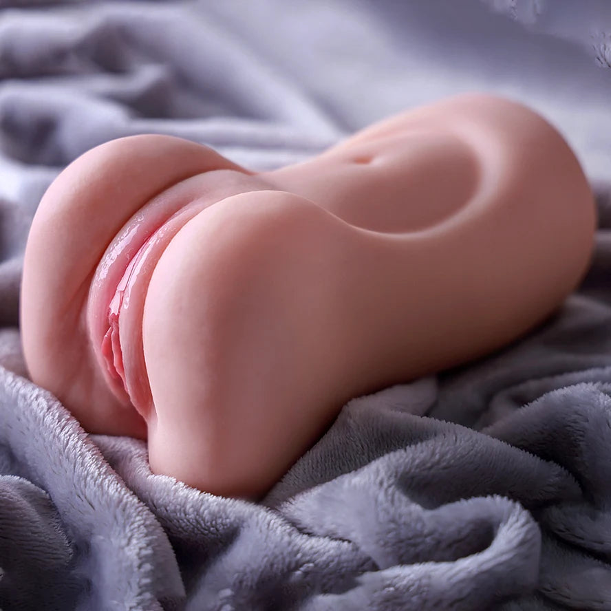 Isla - 2.2 lbs 3D Textured Channel 2 In 1 Best Pussy Pocket