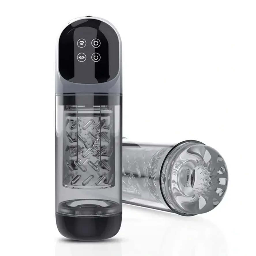 PR3Plus- Waterproof Dual Stimulation Male Stroker Toy with Vacuum Suction