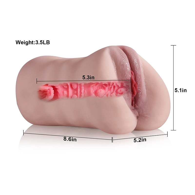 Willow - 3.5 lbs Electric Pocket Pussy with Vibration and Sucking Mode