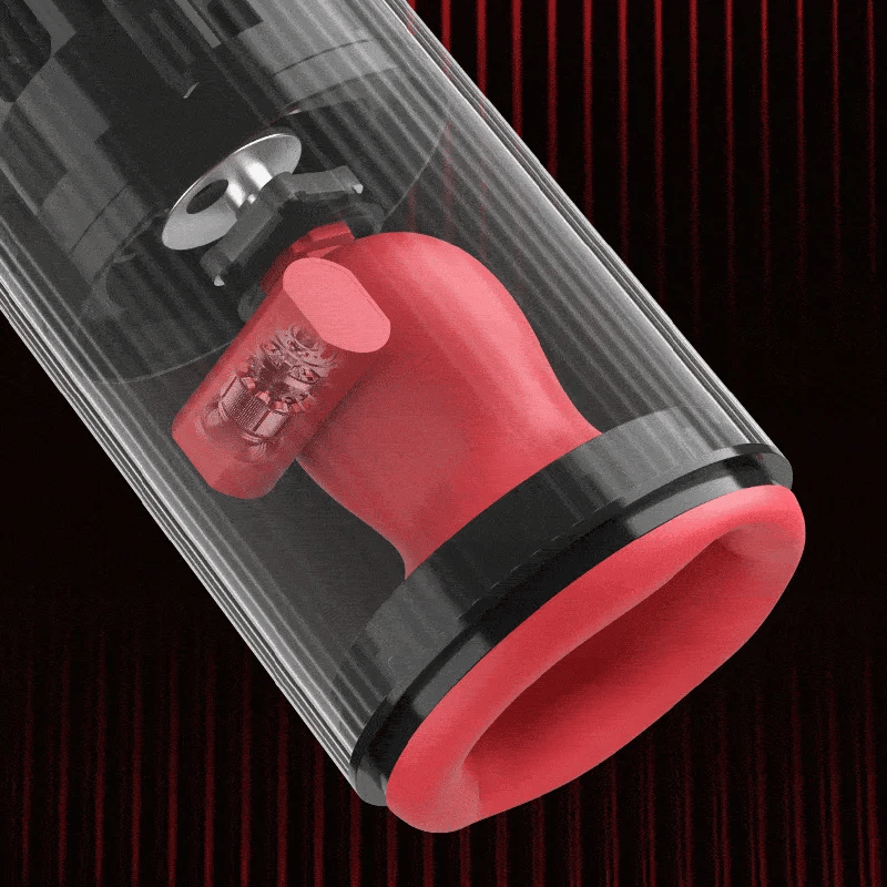 PG13 – Automatic Glans Stimulator with Suction, Rotation & 10 Vibration Modes for Targeted Stimulation