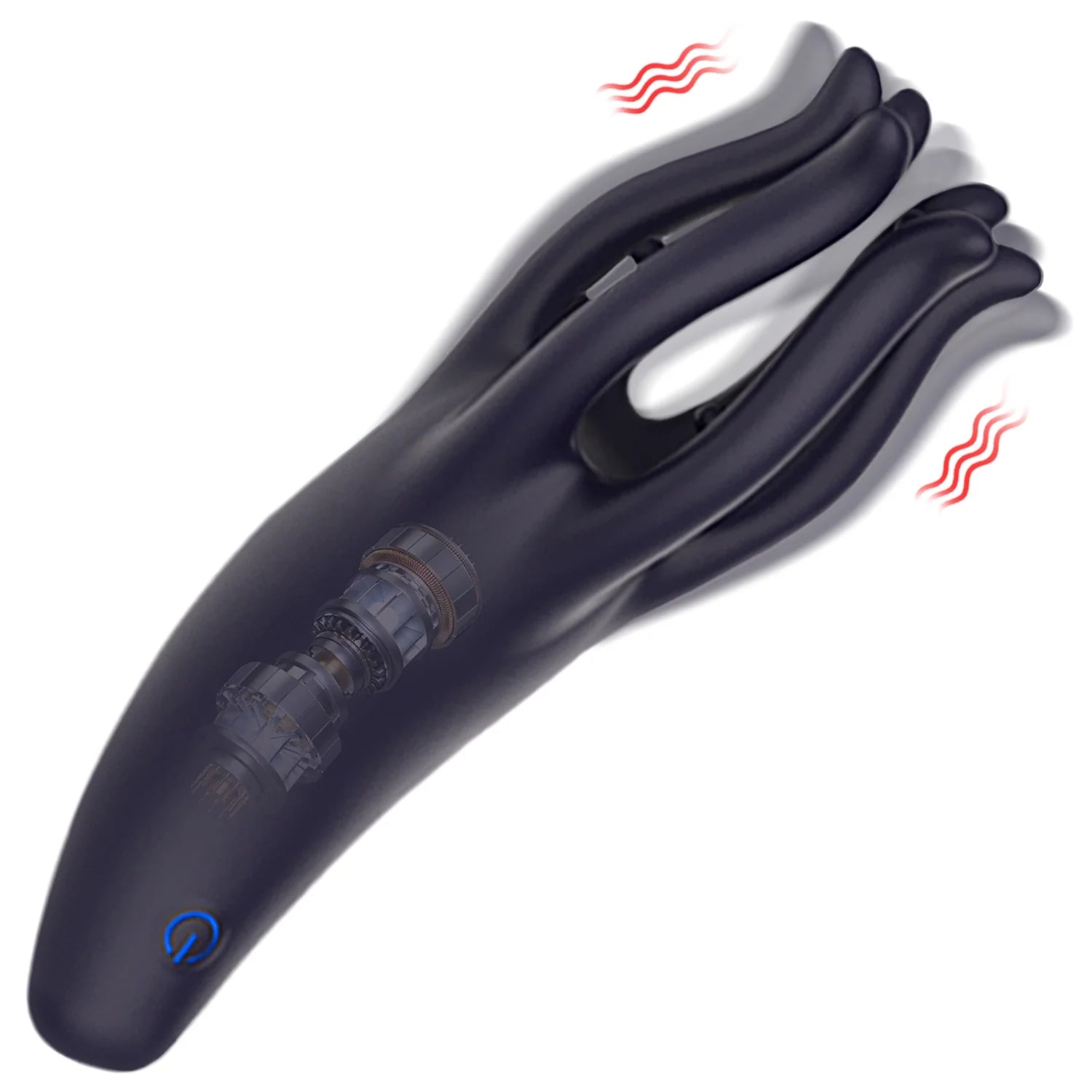 PG17 – Full-Wrap Tentacle Glans Trainer Masturbator with 10 Vibration Modes