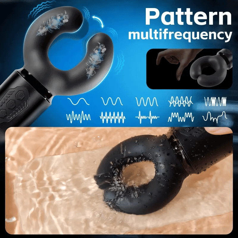 PG19 – Penis Trainer with Clipping Stimulation, Vibration & 10 Adjustable Modes