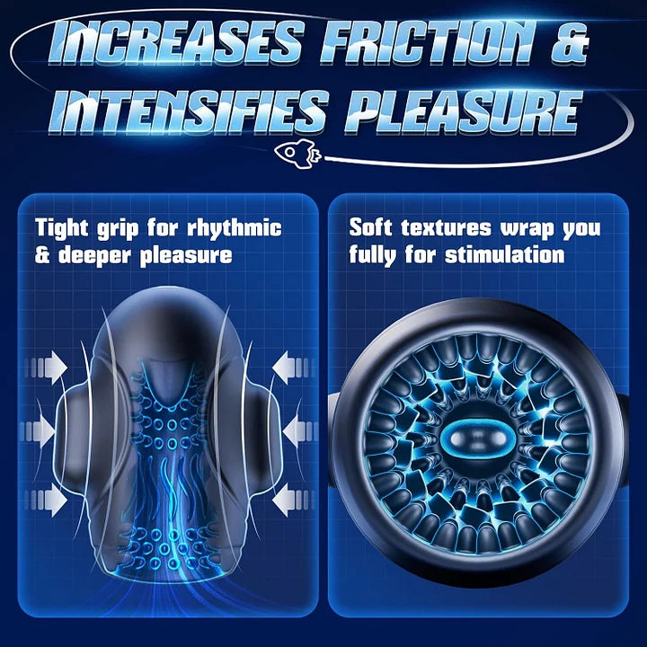 PG1 Pro – App-Controlled Vibration Glans Trainer with 360° Stimulation & Licking