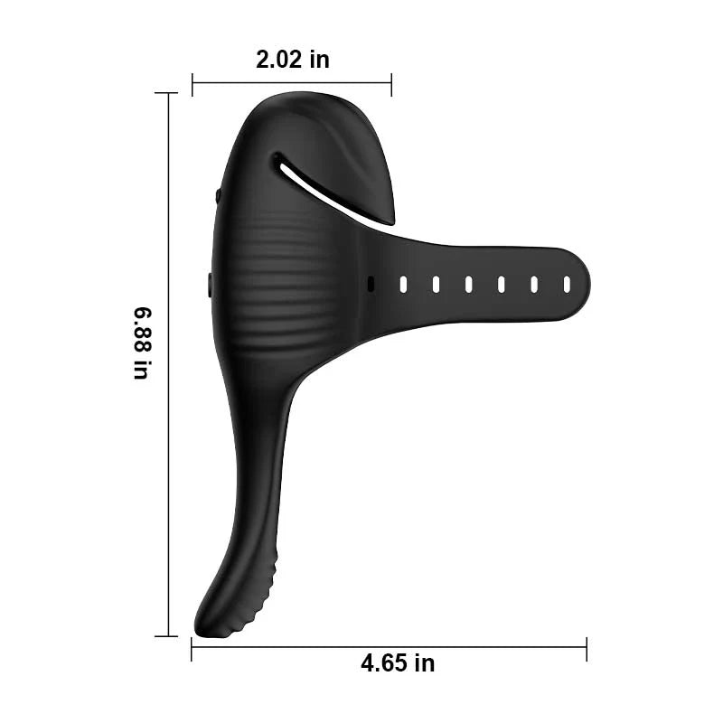 PG2 – Glans Trainer with Dual Motors, Adjustable Strap & 10 Vibration Modes