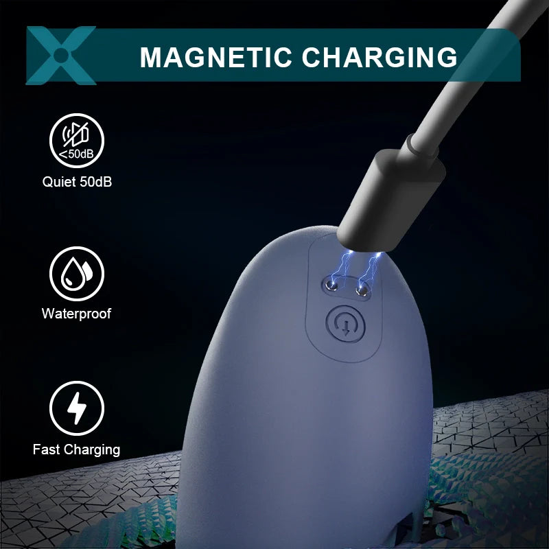 PG6 – Advanced Dual Motors Glans Trainer with 10 Vibration Modes & Precision Stimulation