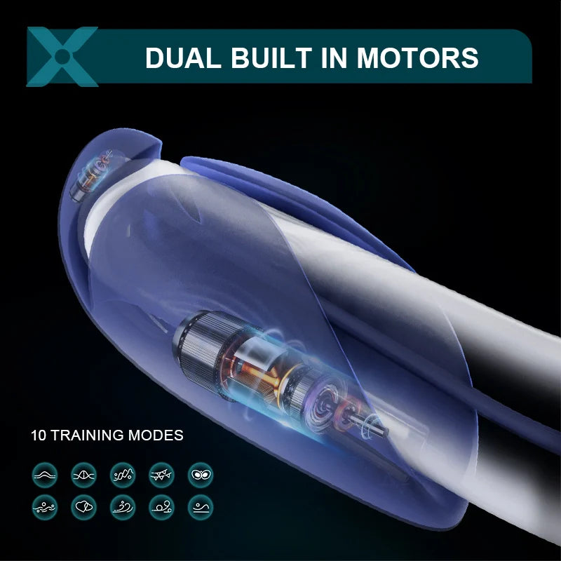 PG6 – Advanced Dual Motors Glans Trainer with 10 Vibration Modes & Precision Stimulation
