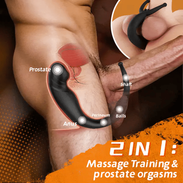 PM11 – Beaded Prostate Massager with 9 Vibration Modes & Multi-Point Stimulation