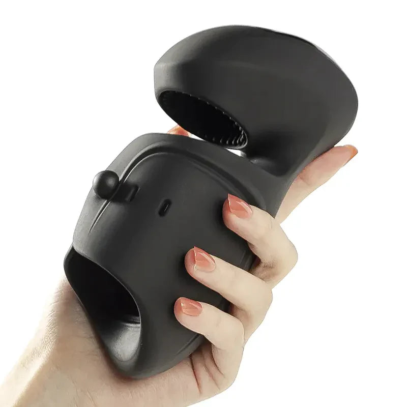 PG8 – Adjustable 10 Vibration Glans Trainer with Fold-Back Cover & Stamina Training Support