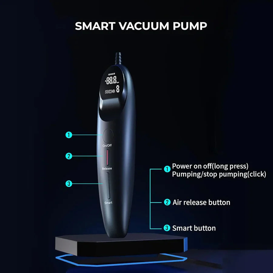 XP5 – Smart Electric Penis Pump with Dual Control, LCD Display & Precision Pressure System