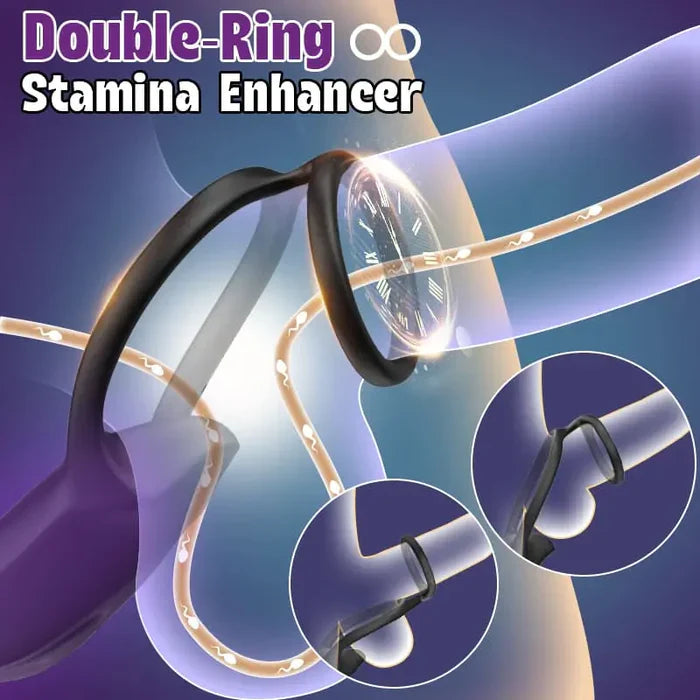 PM7 – Prostate Massager with Thrusting Motion, Dual Ring Support & 9 Vibration Modes
