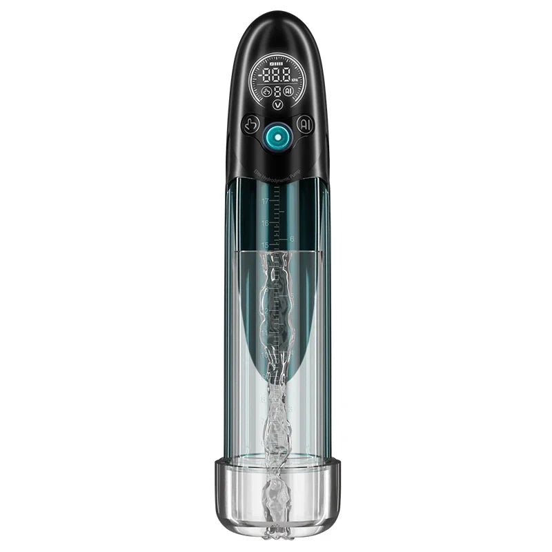 XP50S – AI Hydro Penis Pump with Digital Display, Dual Suction Modes & Smart Pressure Control