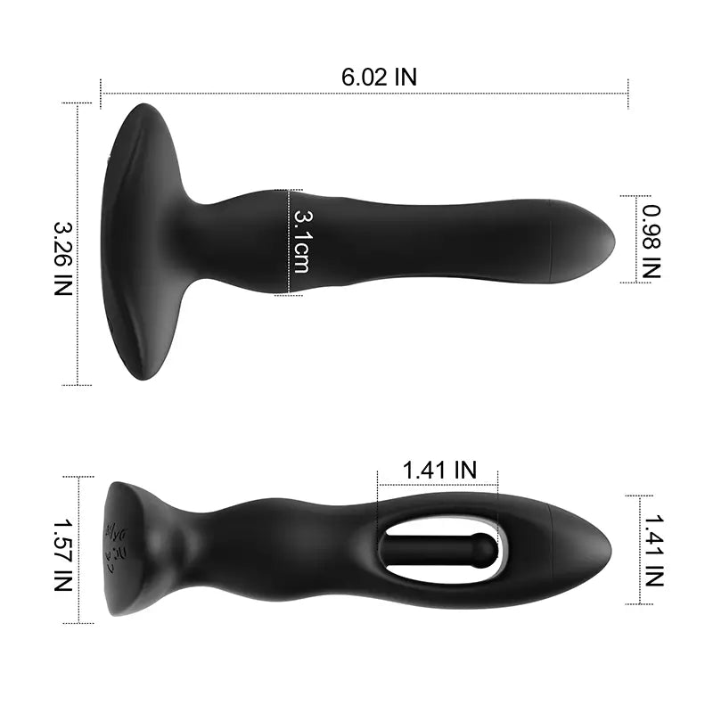 PM4 – Remote Control Prostate Massager with Vibrating & Thrusting Motion