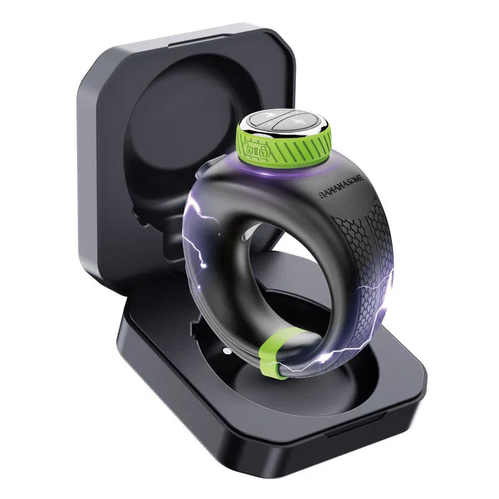 PH1 – Adjustable App-Controlled Electro & Vibrating Cock Ring with Dual Stimulation