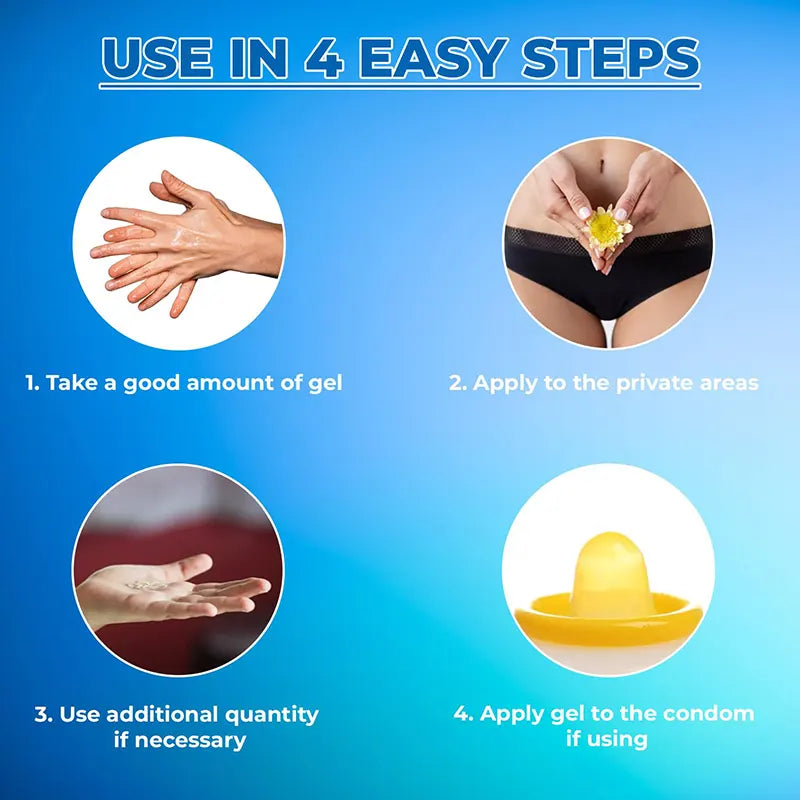 100ml Slide Water Based Lubricant for Men