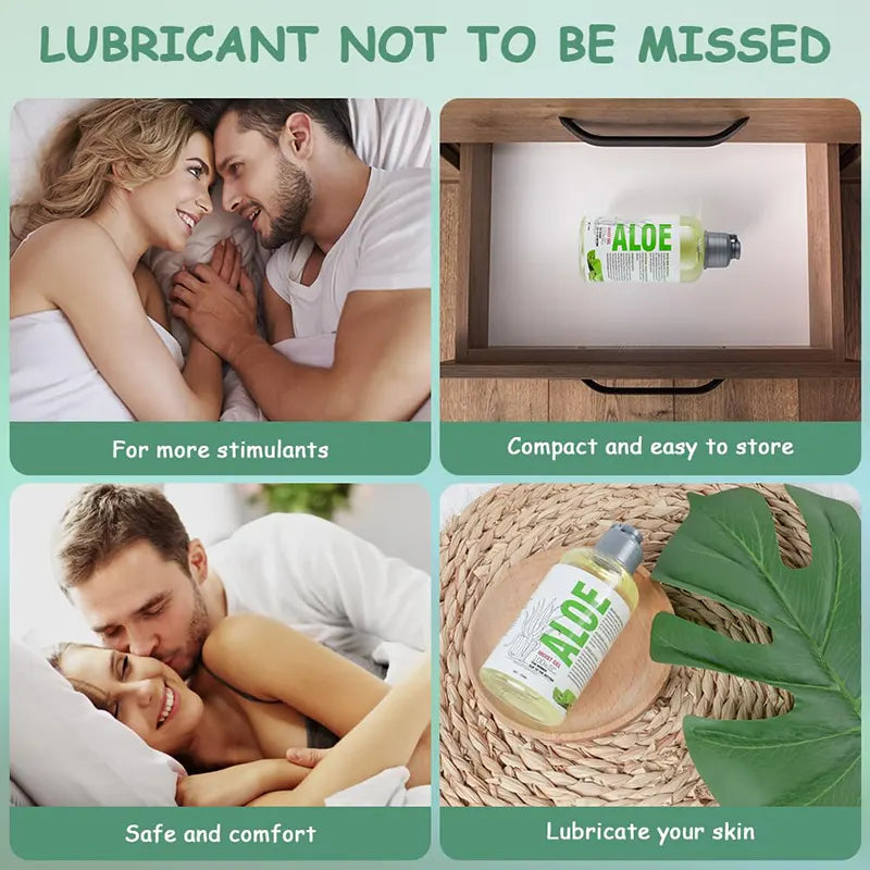 150ml Natural Aloe Water Based Gel Lubricant