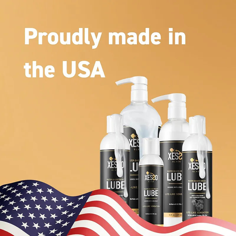 245ml Waterbased Creamy White Lube Made in US