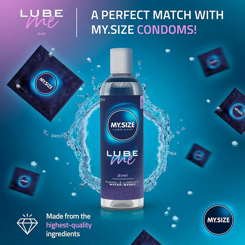 250ml Premium 2 in 1 Odourless Water-Based Lube Gel