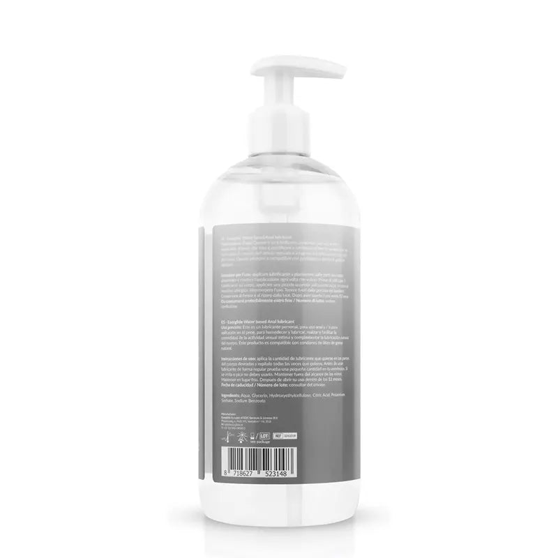 500ml Non Sticky Anal Water Based Lubricant
