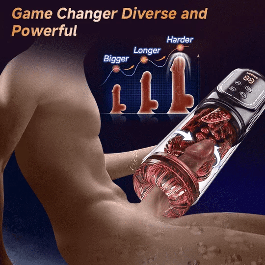 PR4Red - APP Waterproof Automatic Shower Blowjob Dick Jerking Machine