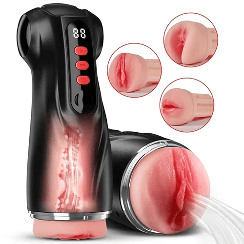 PV11: APP Automatic Simulator Stroker with Oral, Vaginal & Anal