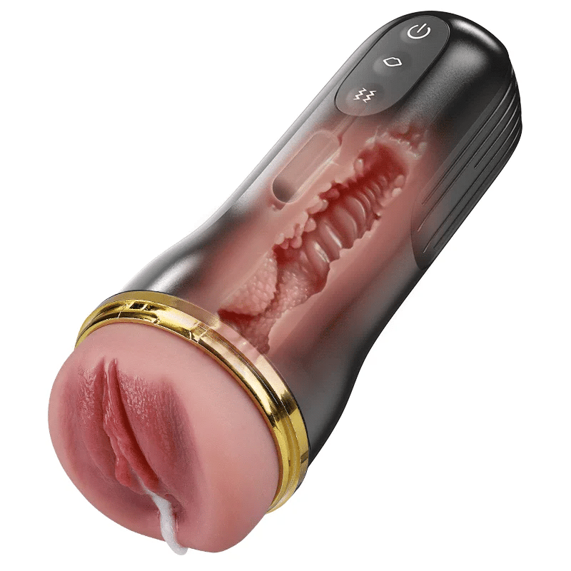PV6 - Deep Throat Masturbator for Men with 10 Vibration and Suction Modes