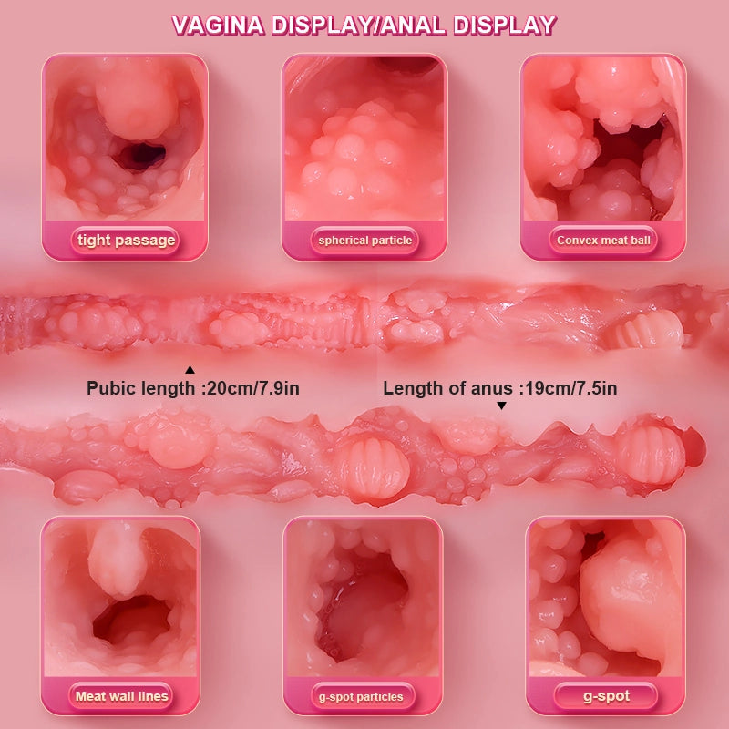 Elise - 45.2 lbs Ultra Realistic Lower Torso Sex Doll with Sexy Legs & Feet