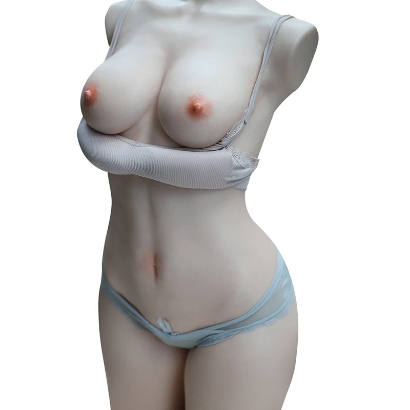 Emma - 50.7 lbs Life Size Platinum Silicone Realistic Female Torso