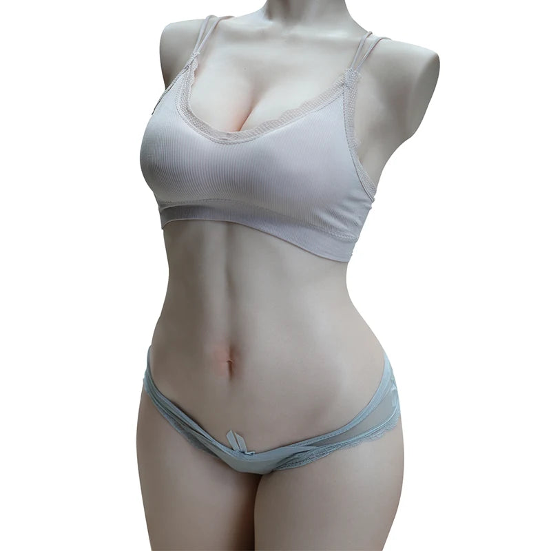 Emma - 50.7 lbs Life Size Platinum Silicone Realistic Female Torso