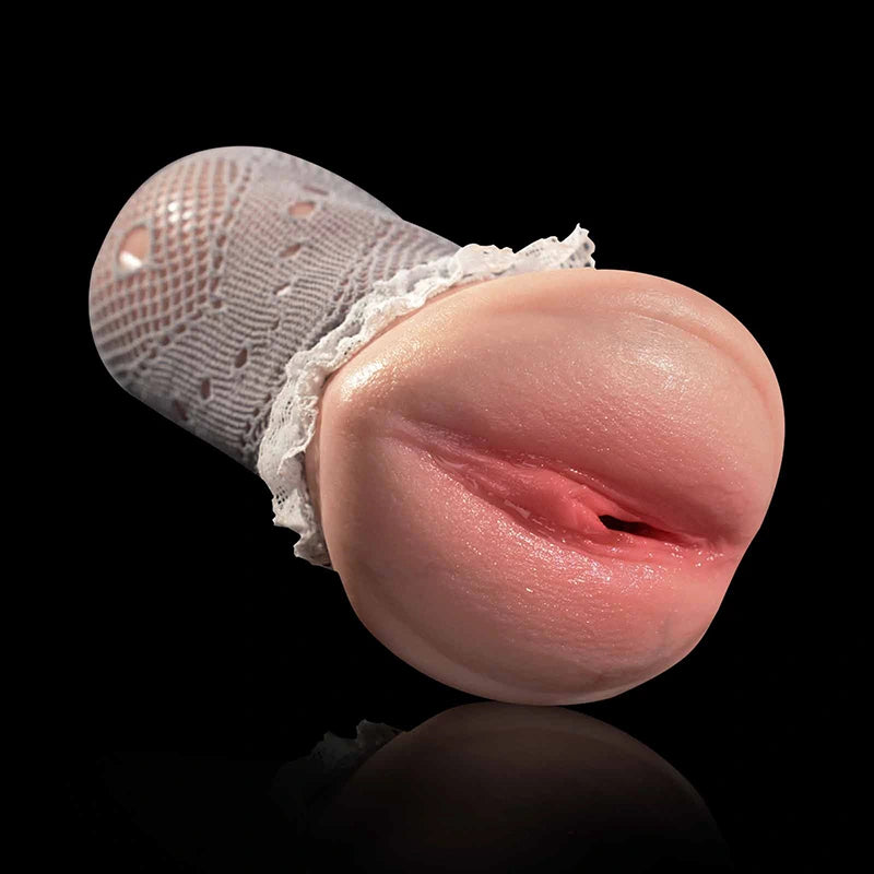 Evelyn - 1.6 lbs Real Feel Silicone Vagina Masturbator Toy
