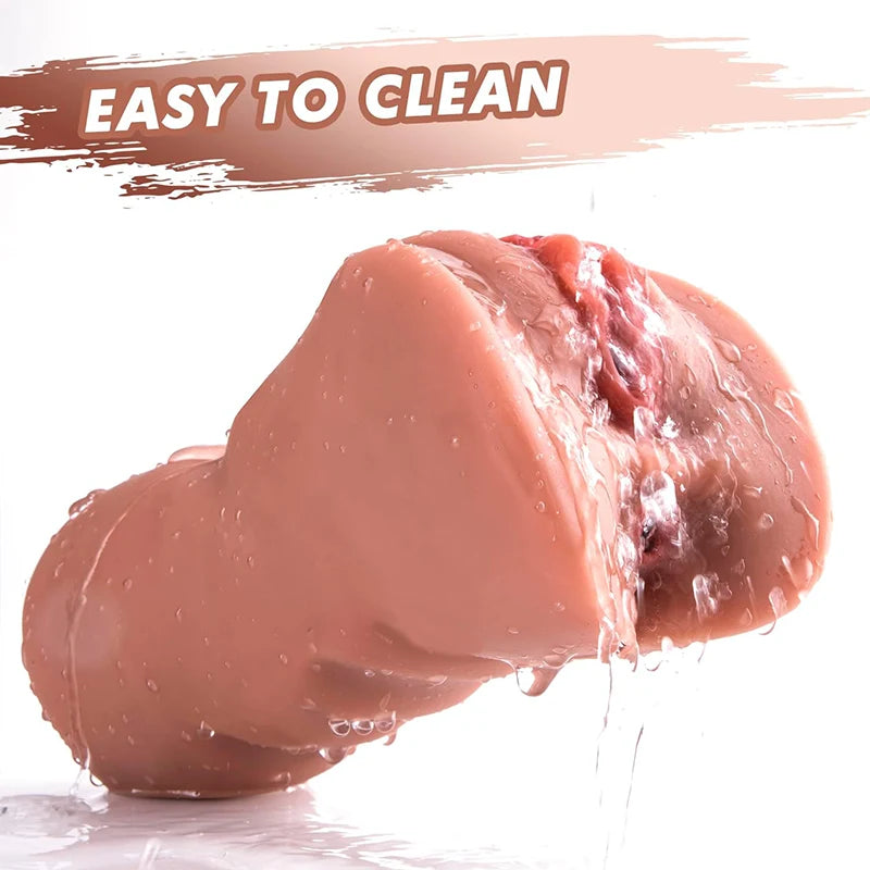 Florence - 1.32 lbs 3 in 1 Male Pocket Pussy with 3D Vagina & Tight Anus