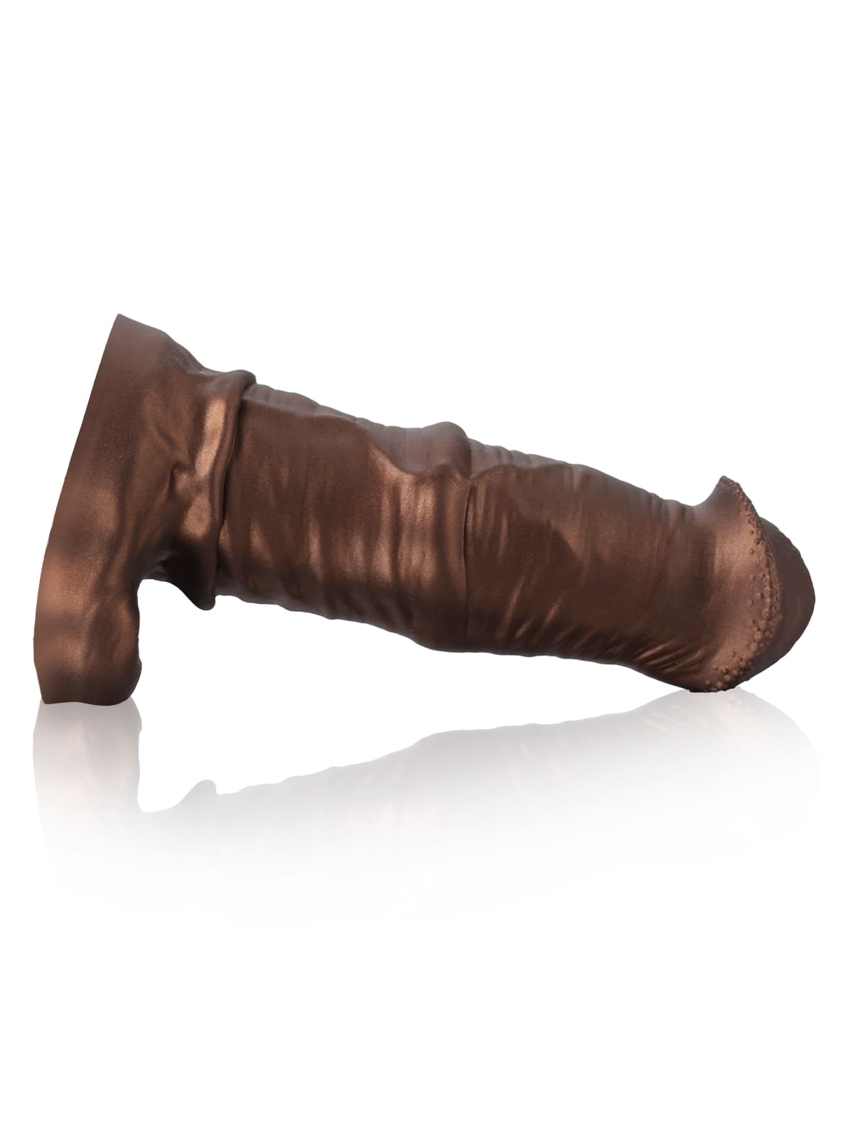 PCS18 – 7.3"x 2" Golden Horse Fantasy Cock Sleeve
