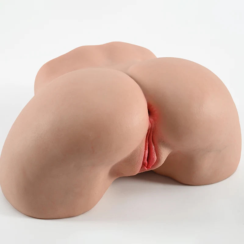 Imogen – 9.9 lbs Real-Feel Silicone Butt Masturbator with Dual Openings