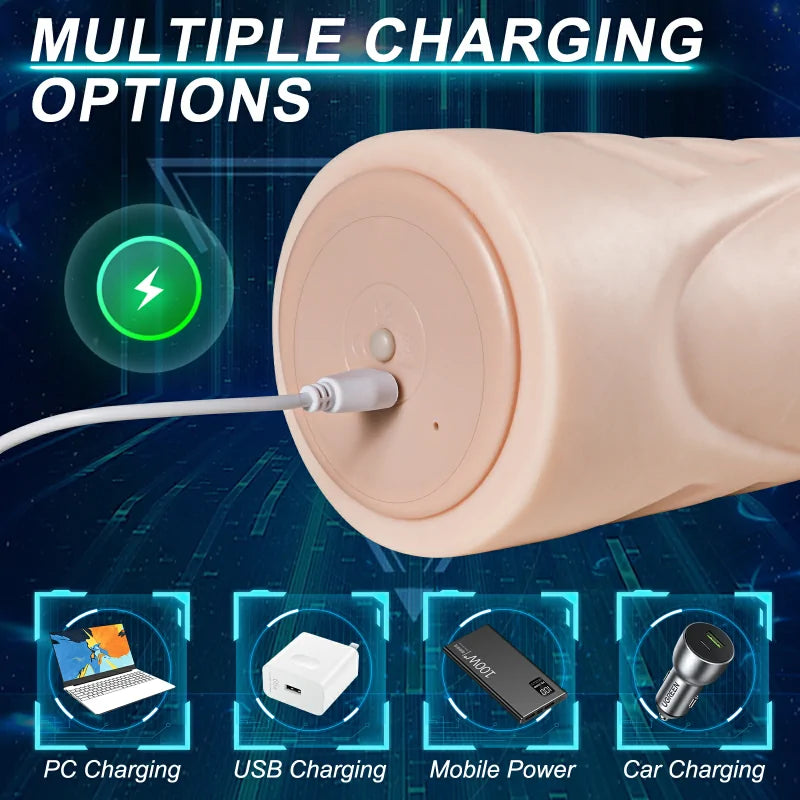 Jasmine - 2.3 lbs 3 Vibration & 2 Sucking Modes Realistic Electric Pussy