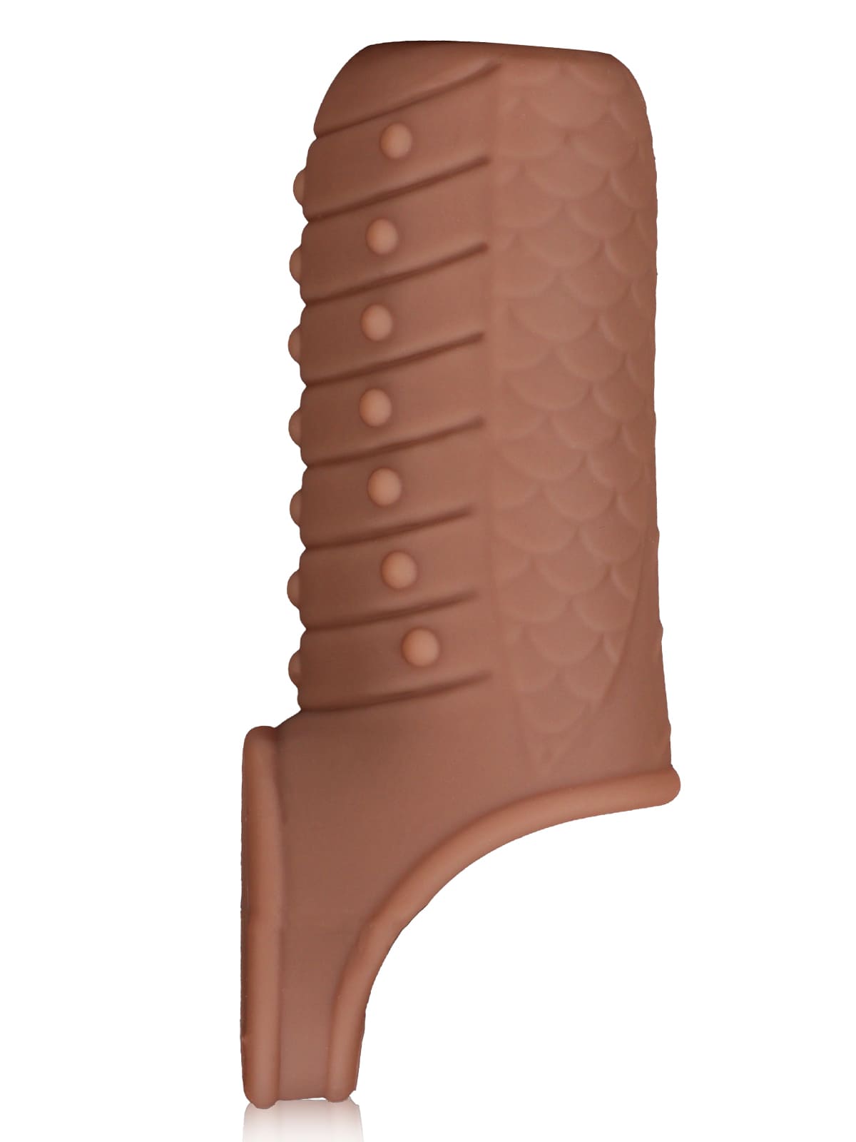 PCS25 – 3.8"x 1.7" Silicone Penis Girth Sleeve with Bump Texture Stimulation