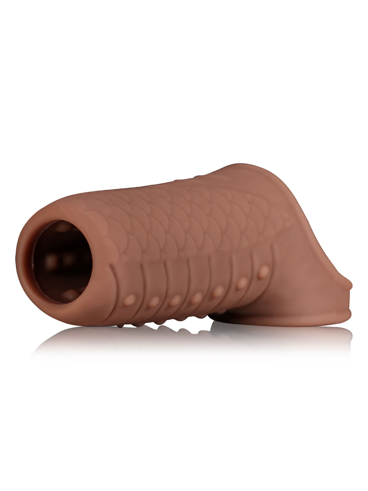 PCS25 – 3.8"x 1.7" Silicone Penis Girth Sleeve with Bump Texture Stimulation