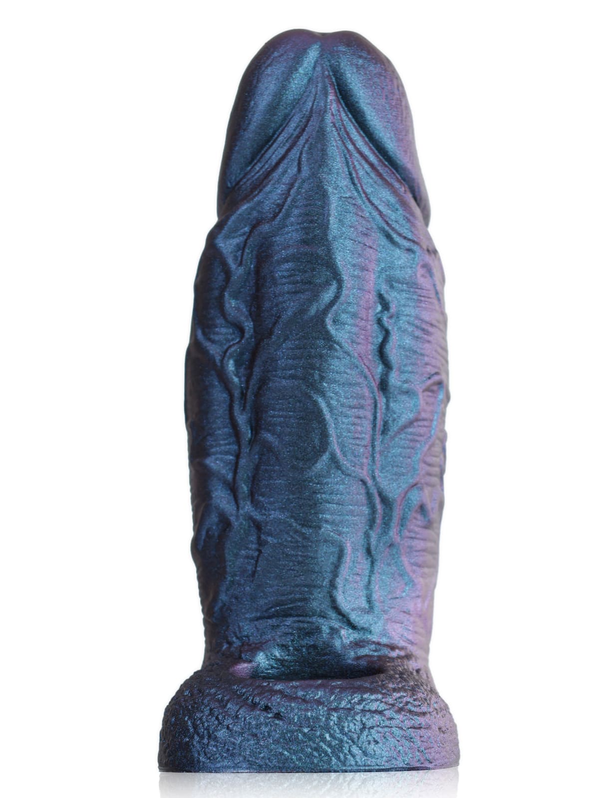 PCS37 – 6.3" x 2.2" Thick Platinum Silicone Cock Sleeve