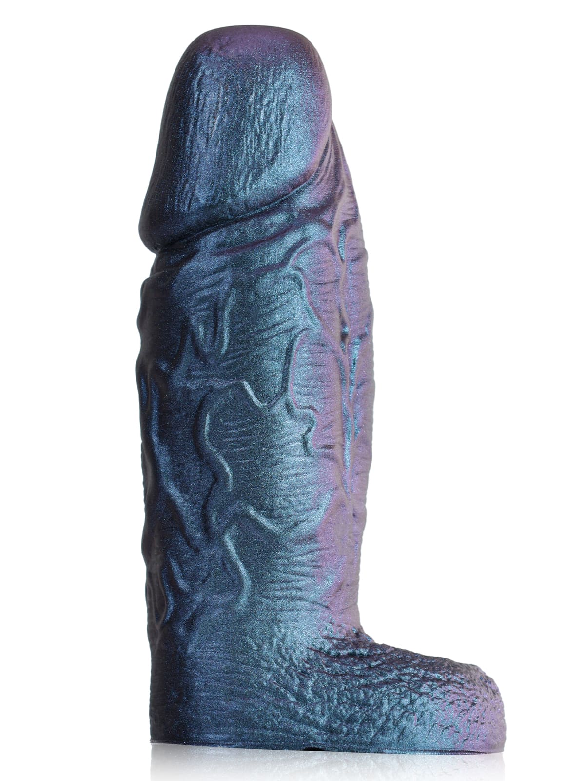 PCS37 – 6.3" x 2.2" Thick Platinum Silicone Cock Sleeve