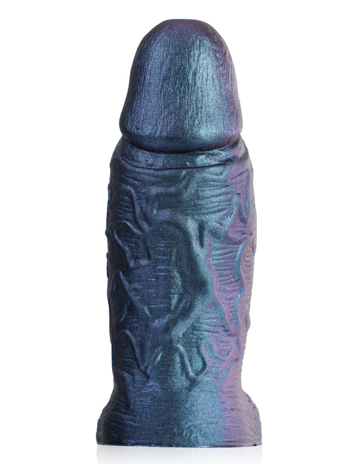 PCS37 – 6.3" x 2.2" Thick Platinum Silicone Cock Sleeve