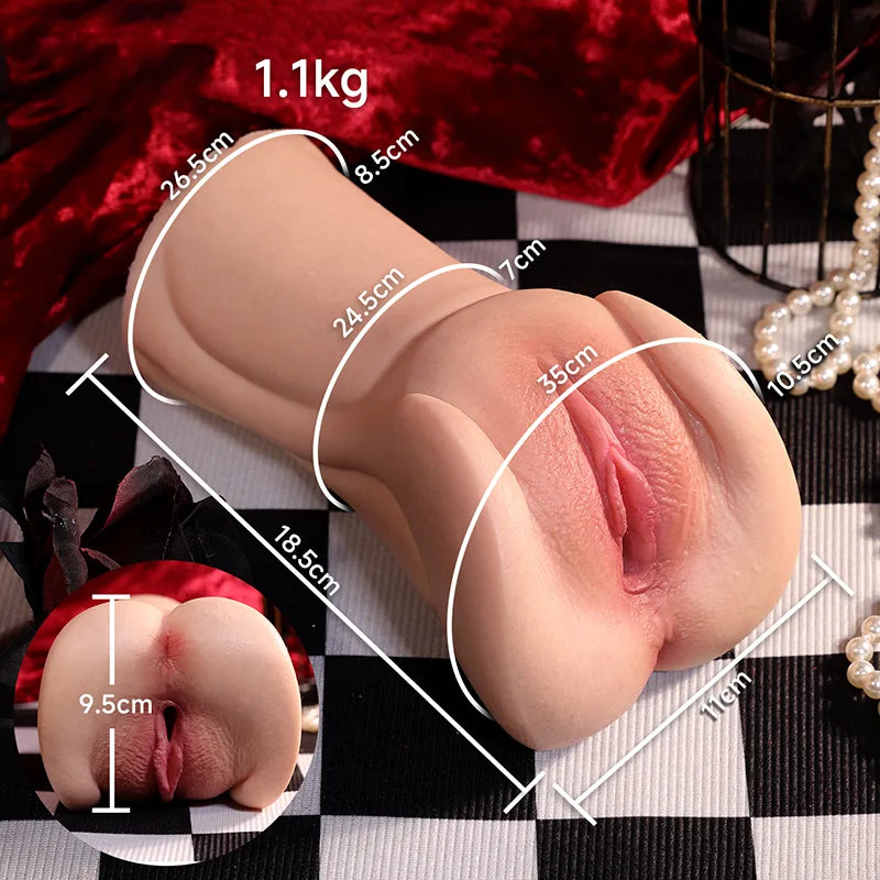 Margot – 2.4 lbs Sexy Silicone Fat Pussy Masturbator