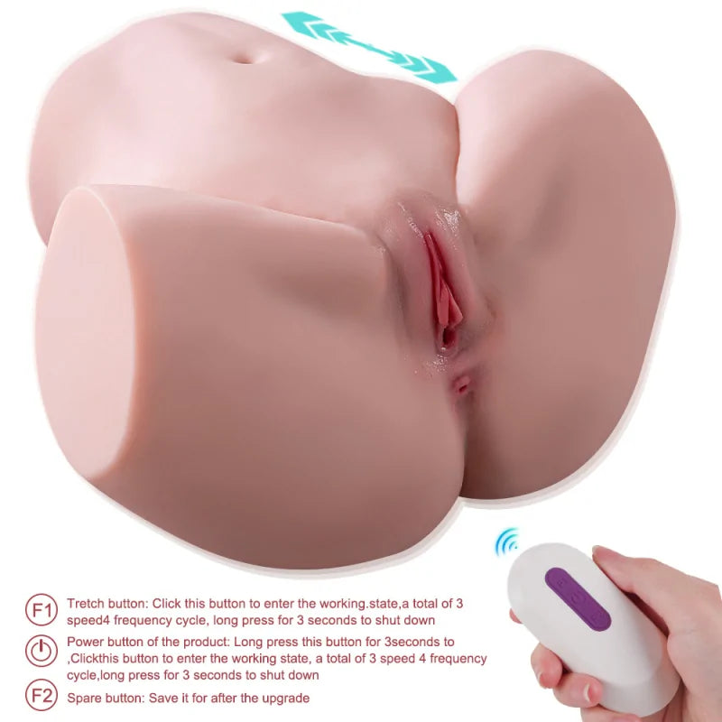 Matilda - 35 lbs Realistic Sexy Electric Butt with Thrusting and Vibrating Modes