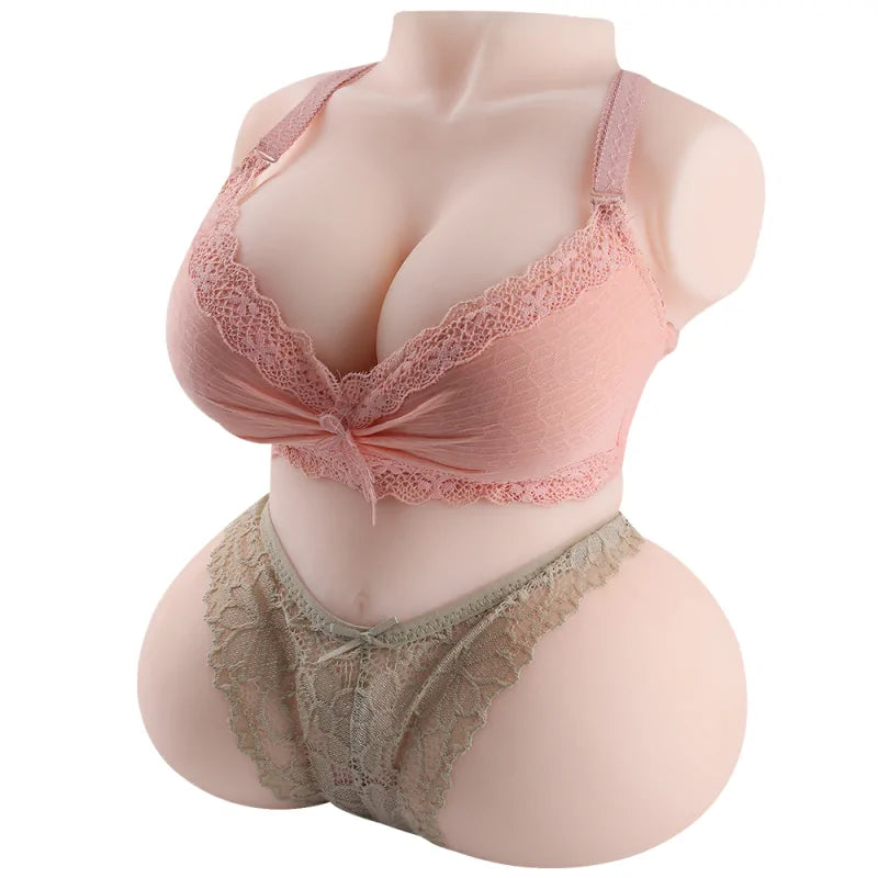 Mira - 19.4 lbs Soft Gel Breast Round Ass Half Torso Sexdoll