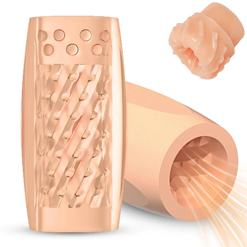 PA03 - Portable Flesh Mini Vagina Sleeve for Men