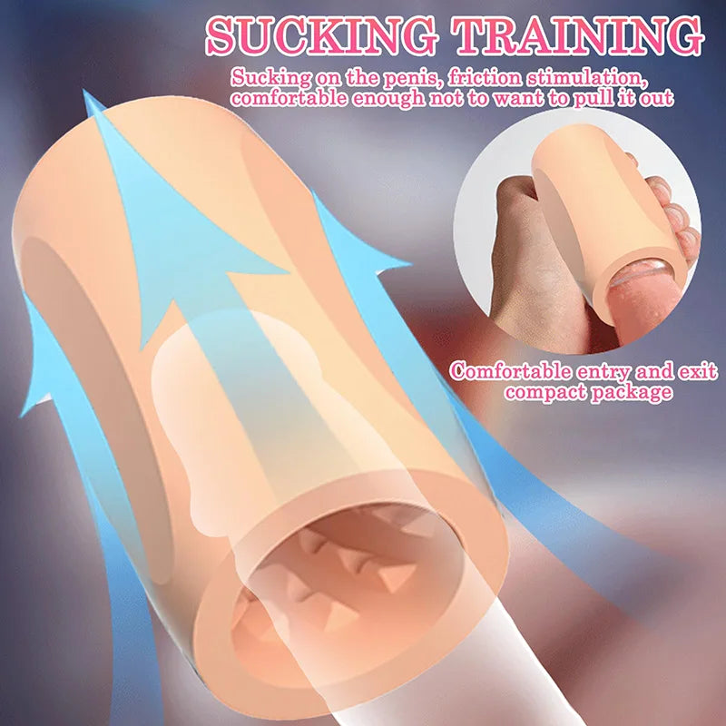 PA03 - Portable Flesh Mini Vagina Sleeve for Men