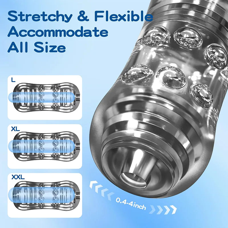 PA05 - Manual Extrusion Penis Stimulator Pocket Sleeve