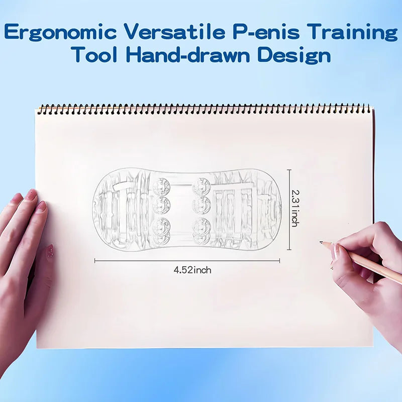 PA05 - Manual Extrusion Penis Stimulator Pocket Sleeve