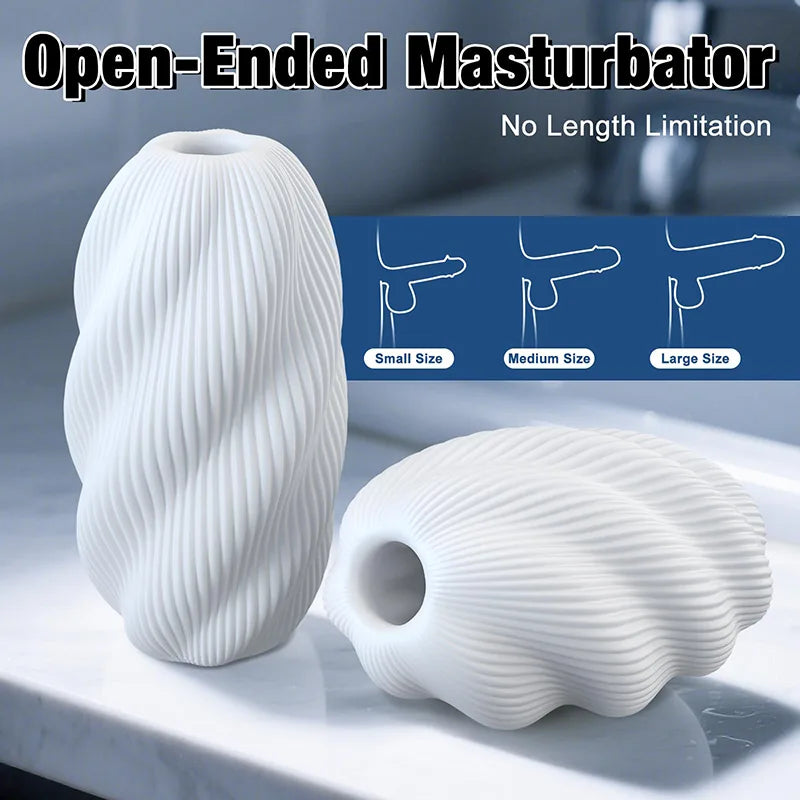 PA06 - Realistic Stroker Sleeve with Nubby Textured