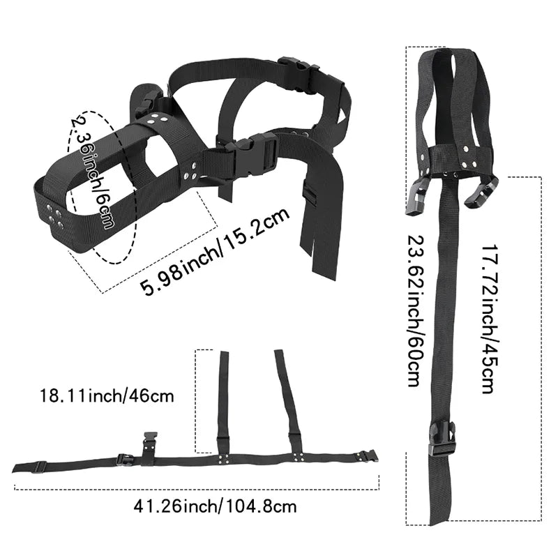 PA6 - Wearable Strap for Dick Masturbator & Blowjob Machine