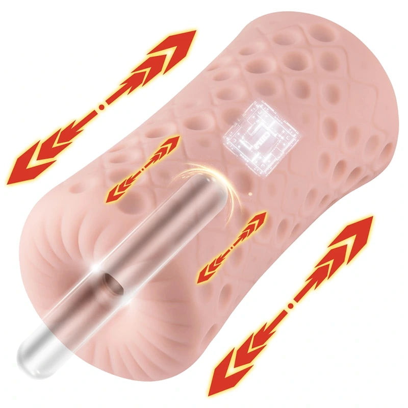 PF5 - Tight Onahole with Multi-frequency Vibration and Anti-slip Design